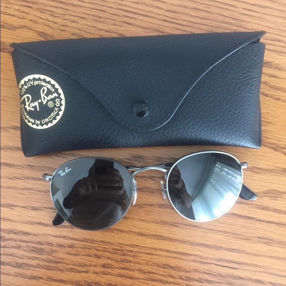 Ray-Ban Round Flat Lenses